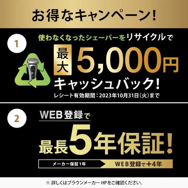 BRAUN ブラウン 充電式シェーバー シリーズ9Pro 9577CC 6in1全 BRAUN ブラウン 充電式シェーバー シリーズ9Pro 9577CC 6in1全