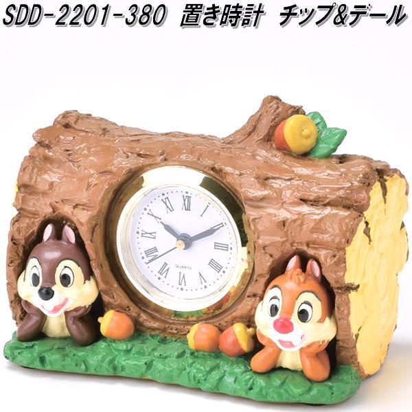 セトクラフト SDD-2201-380 置き時計 チップ＆デール SDD2201【お