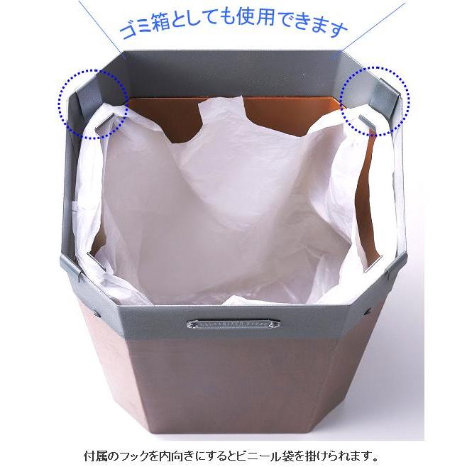 セトクラフト S23-0622 傘立て GALVA グレー&チーク 送料無料 セトクラフト S23-0622 傘立て GALVA グレー&チーク 送料無料
