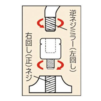 タナックス SH-10 正ネジアダプター 10mm ブラック 2個入 SH10