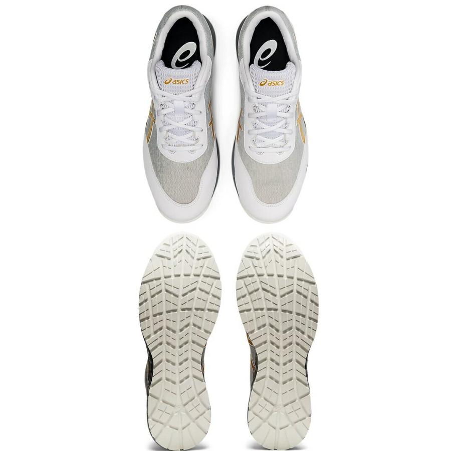 アシックス 1271A045 ウィンジョブ CP212 安全靴 ホワイト×ピュア