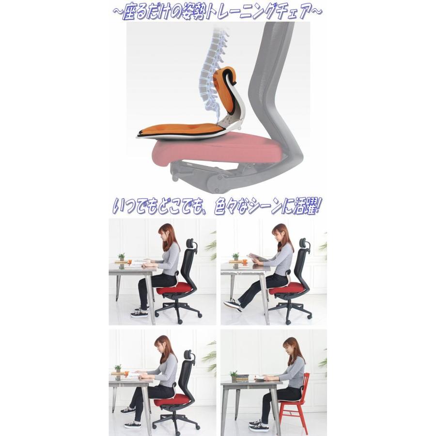 OriBack Chair オリバックチェア グリーン 骨盤 姿勢 サポートチェア