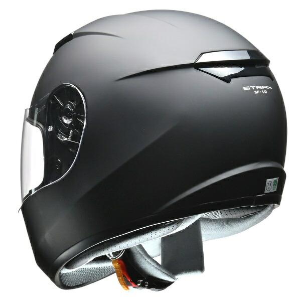 リード工業 LEAD STRAX SF-12 フルフェイスヘルメット マットブラック