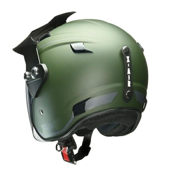リード工業 LEAD X-AIR RAZZO-V 3WAYヘルメット マットグリーン L