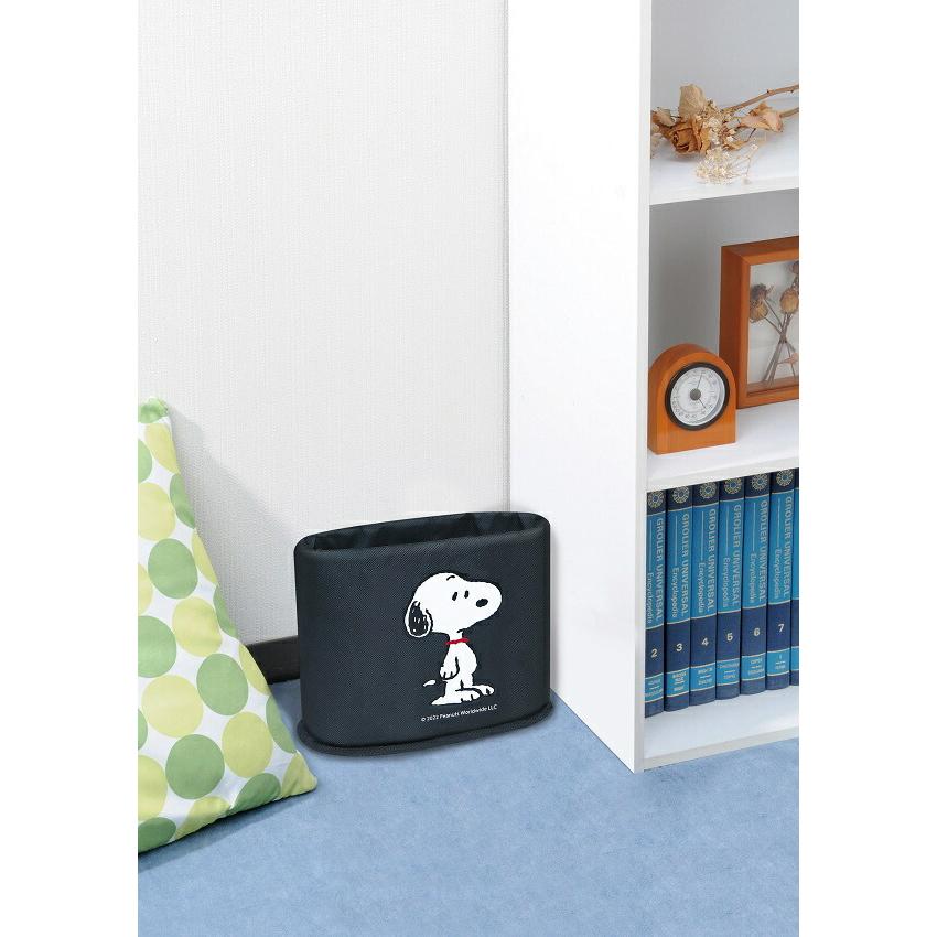 SN79 ダストボックス ブラック スヌーピー 明邦 SN-79 【お取り寄せ