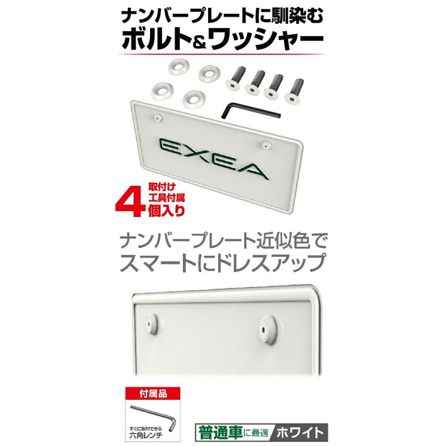 星光産業 EX-213 プレートボルトワッシャー ホワイト EX213 星光産業 EX-213 プレートボルトワッシャー ホワイト EX213