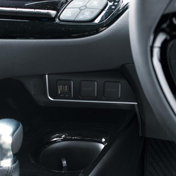 槌屋ヤック SY-C5 60系 トヨタ C-HR専用 電源BOX SYC5【お取り寄せ商品