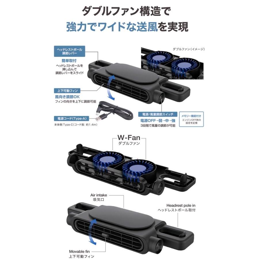槌屋ヤック 槌屋ヤック DF-65 ネックワイドファン slim USB Type