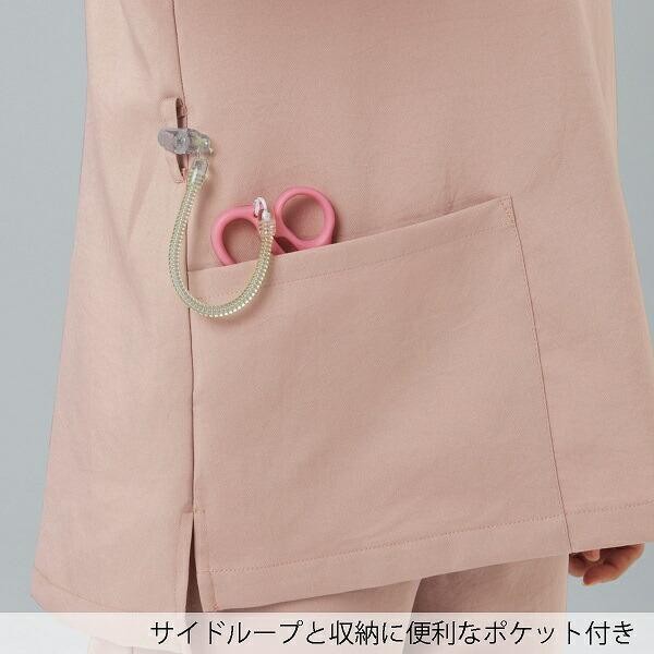 FOLK フォーク 7089SC-13 Dickies レディース スクラブ ピンク S