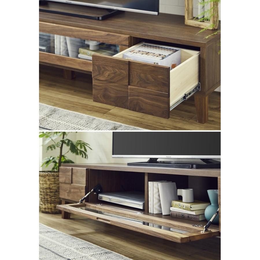 ボニー 180cm テレビボード ホワイトオーク 完成品 大川家具 丸田木工