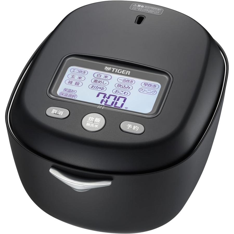TIGER 最高級 IH炊飯器 デジタル表示 JRX-G100K 土鍋ご泡火炊き JRX-G100/G060｜タイガー最上位炊飯器