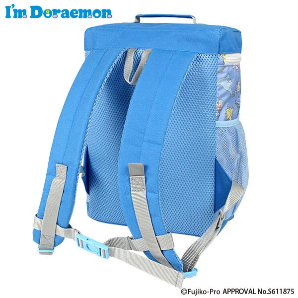 刺繍可 I'm Doraemon スクエアリュック 大容量 リュックサック