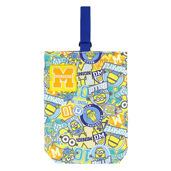Sale 98 Off 刺繍可 新柄 ミニオン キルト お名前ワッペン付き シューズバッグ キッズ 女の子 男の子 Minion 怪盗グルー ミニオンズ 名入れ Materialworldblog Com