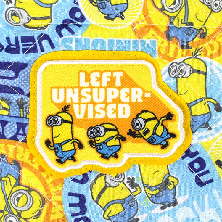 新作人気 刺繍可 新柄 ミニオン キルトレッスンバッグ お名前ワッペン付き キッズ 女の子 男の子 Minion 怪盗グルー ミニオンズ Minions 名入れ Materialworldblog Com
