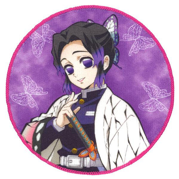 メール便2個以上送料無料 鬼滅の刃 丸ミニハンカチ3枚セット 女子