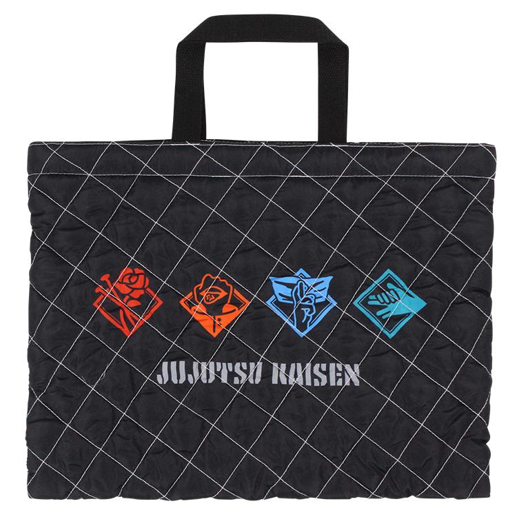 メール便可 刺繍可 呪術廻戦 キルトレッスンバッグ 入園入学 通園