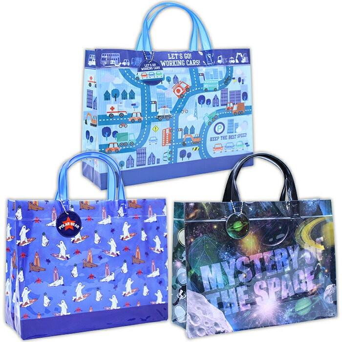 男の子柄 オリジナルビーチバッグ マチアリ プールバッグ 角型 ビニールバッグ キッズ 男の子 くるま 車 しろくま 動物 宇宙 宇宙柄 18machib 子供の入園入学バッグ Kcプレイス 通販 Yahoo ショッピング