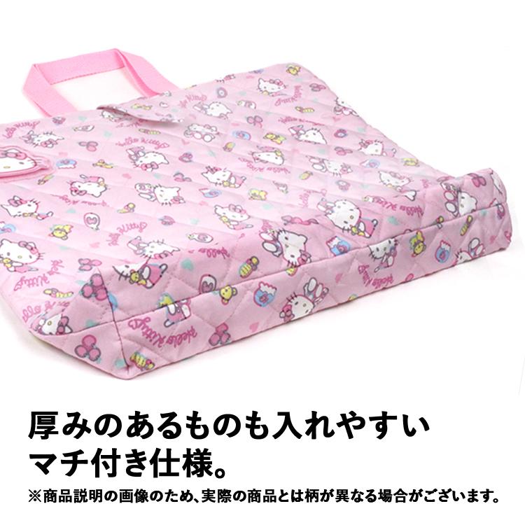 刺繍可 キルトレッスンバッグ 大きいサイズ ワッペン付き マチ