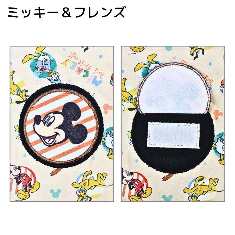 メール便可 刺繍可 ディズニー キルト レッスンバッグ お名前ワッペン