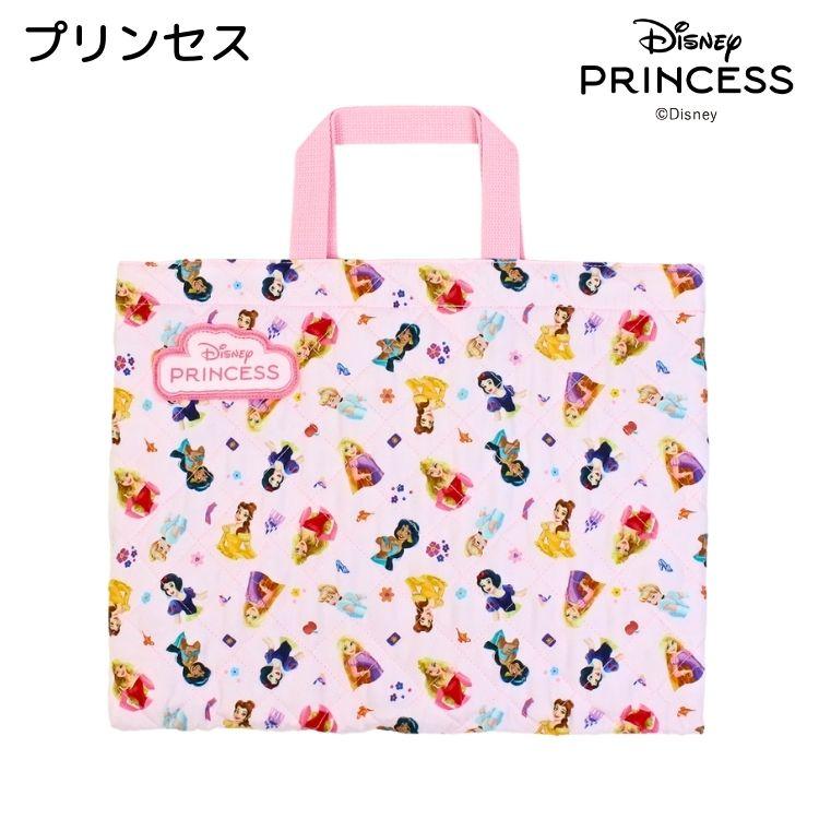 メール便可 刺繍可 ディズニー キルト レッスンバッグ お名前ワッペン