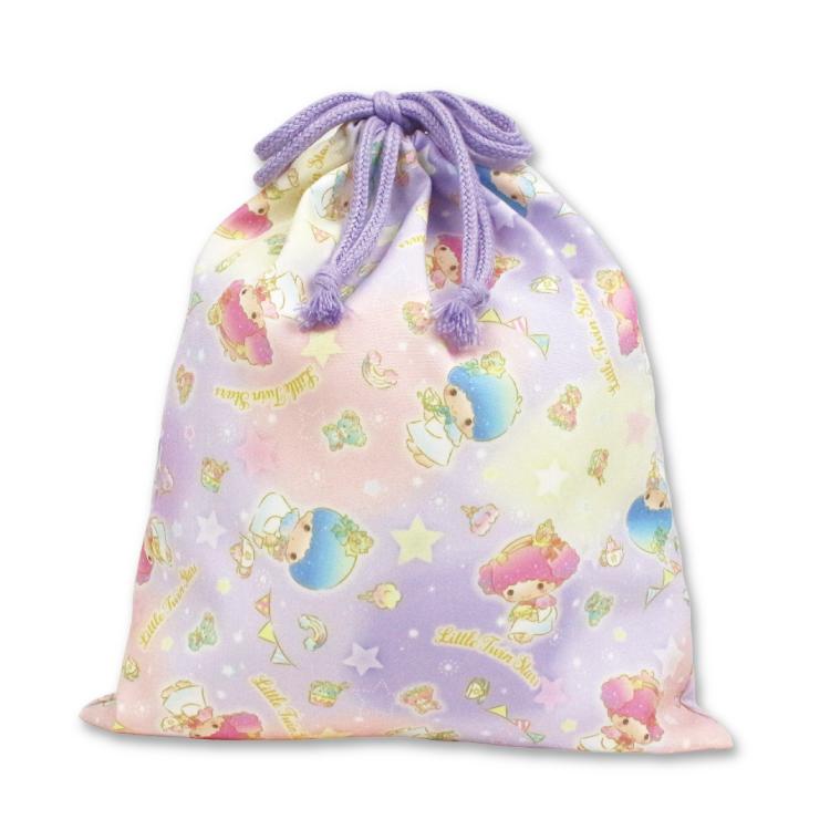 メール便2個以上送料無料 サンリオ 巾着M 通園 通学 巾着袋 給食袋