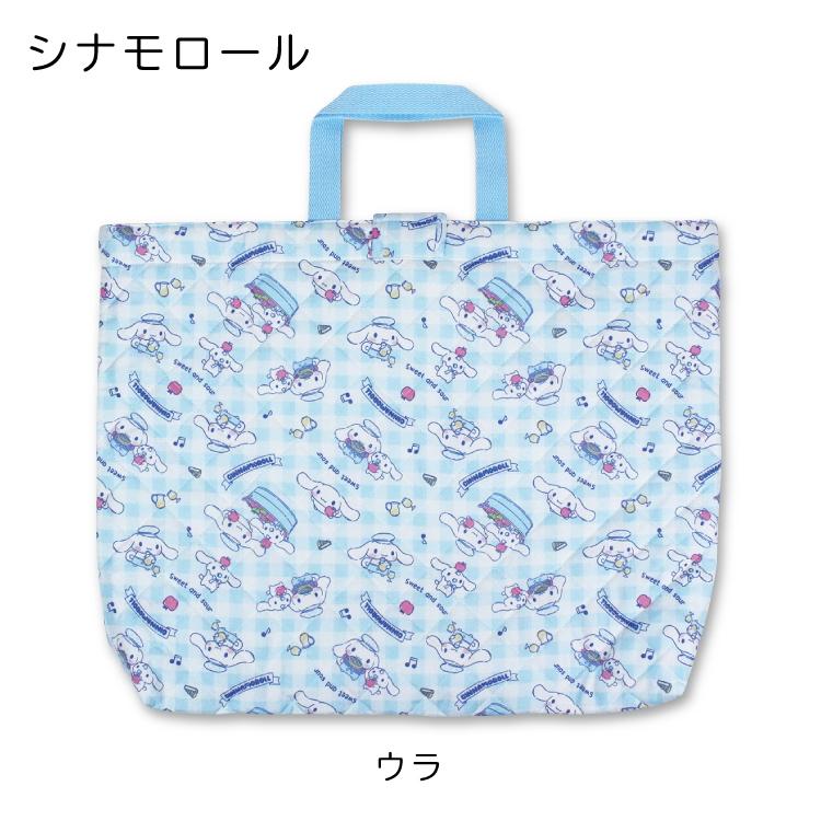刺繍可 サンリオ キルト レッスンバッグ 大きいサイズ キキララ