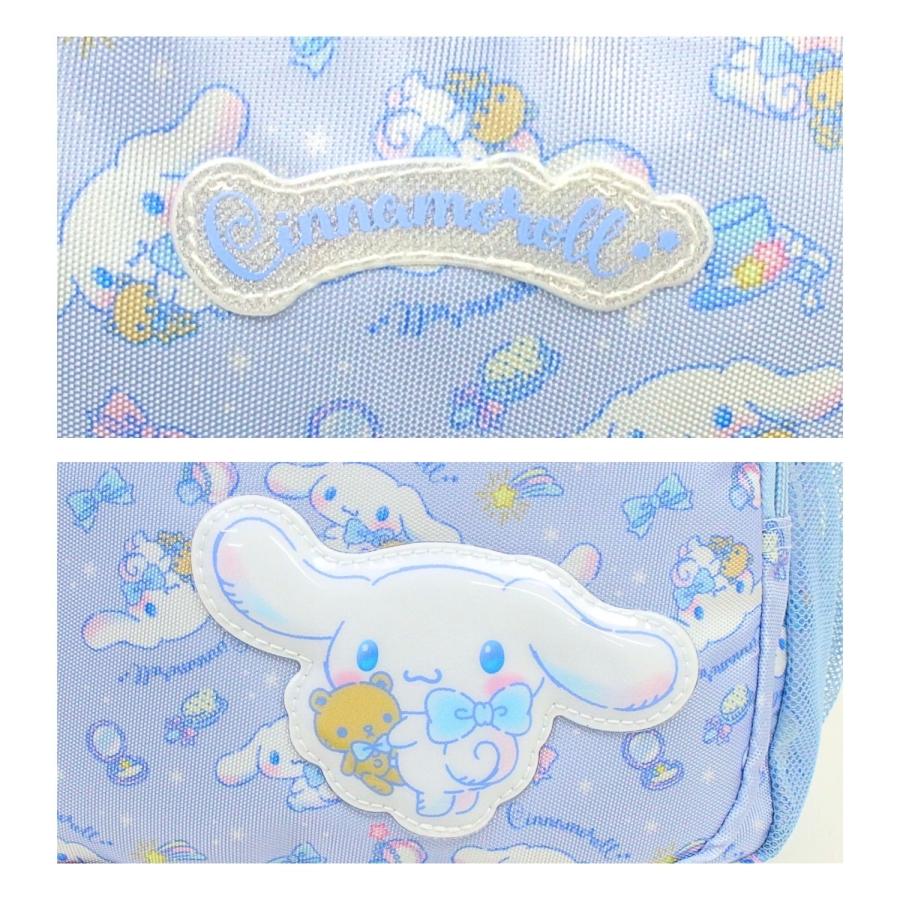 サンリオ ハローキティ キルト シリーズ リュック 水色 天使 レア 刺繍可 サンリオ リュックL ハローキティ サンリオキャラクターズ