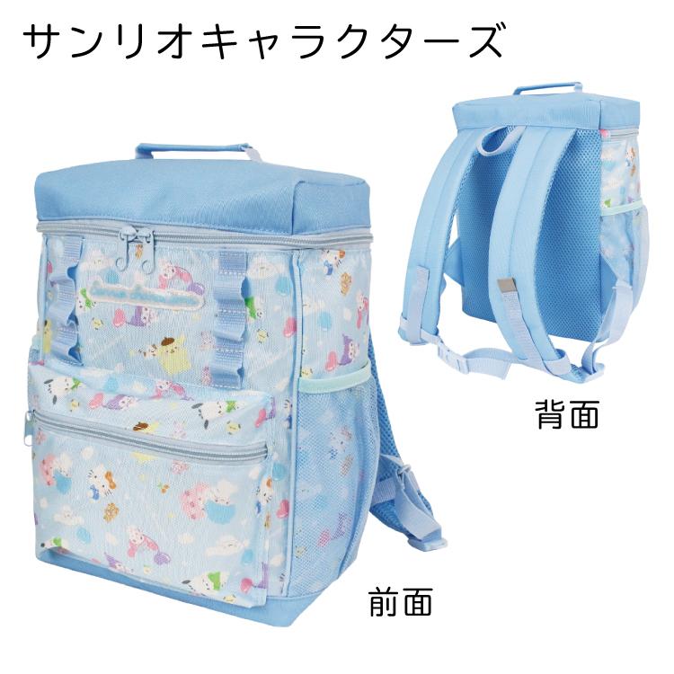 SALE サンリオ スクエアリュック 刺繍可 ハローキティ マイメロディ