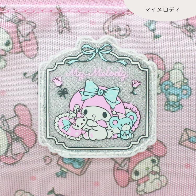 刺繍可 サンリオ スクエアリュック マイメロディ クロミ リュック