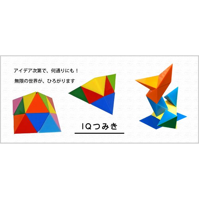 IQつみき 知育玩具 アイキュー 積み木 お受験 安全な知育玩具 右脳