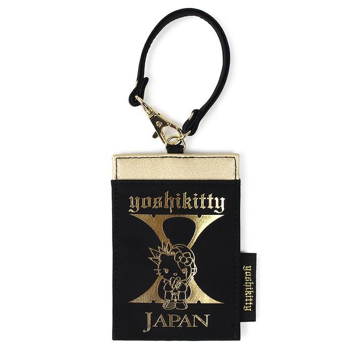 ハローキティ メール便商品2個以上送料無料 yoshikitty パスケース 黒