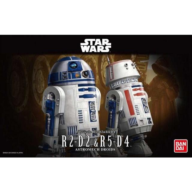 スターウォーズ　1/12　R2-D2　&　R5-D4　/バンダイ0195963/｜kcraft