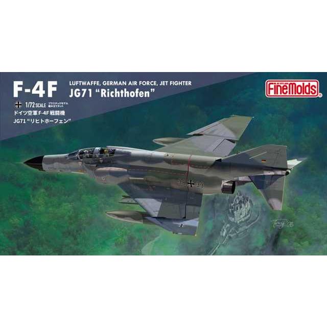 ファインモールド 1/72 ドイツ空軍 F-4F 戦闘機 JG71 “リヒトホー