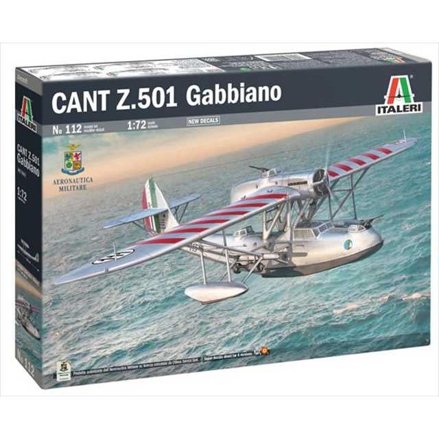 イタレリ 1/72 カント Z.501 Gabbiano プラモデル IT0112 : 模型