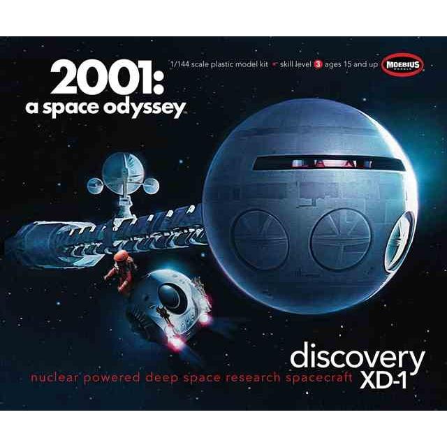 メビウス2001-3　 2001年宇宙の旅 ディスカバリー号　1/144スケール　プラモデルキット