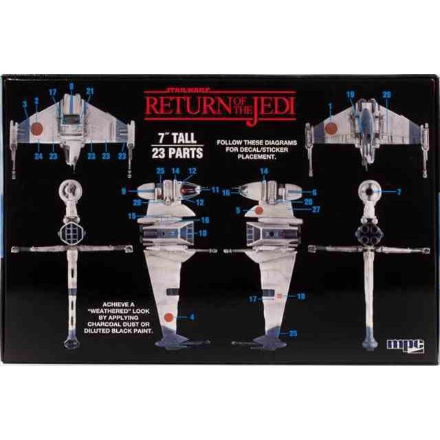 スター・ウォーズ　ジェダイの帰還　B-ウイングファイター/MPC949/ |  | 01