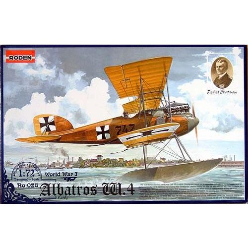 ローデン 1/72 独アルバトロスW4水上戦闘機 初期型 プラモデルキット RO028 | RODEN