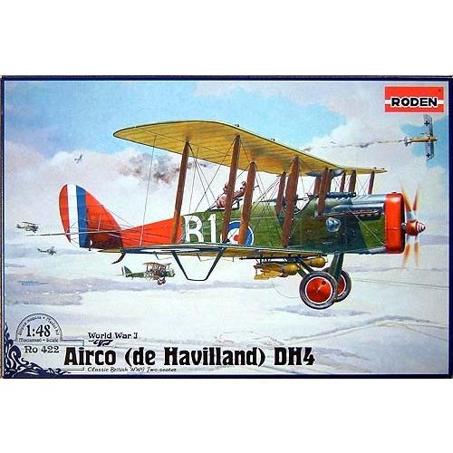 RODEN（ローデン） 1/48 英・デハビランドDH-4単発複葉爆撃機