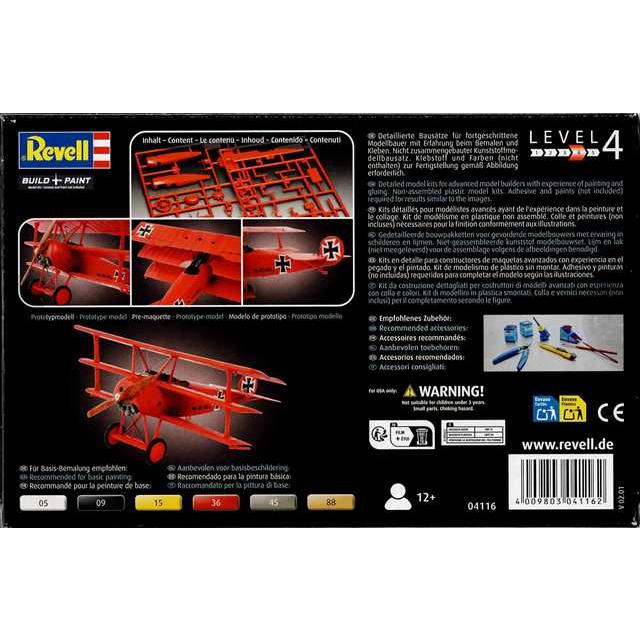 Revell レベル 1/72 フォッカー Dr.1 レッドバロン プラモデル RV04116