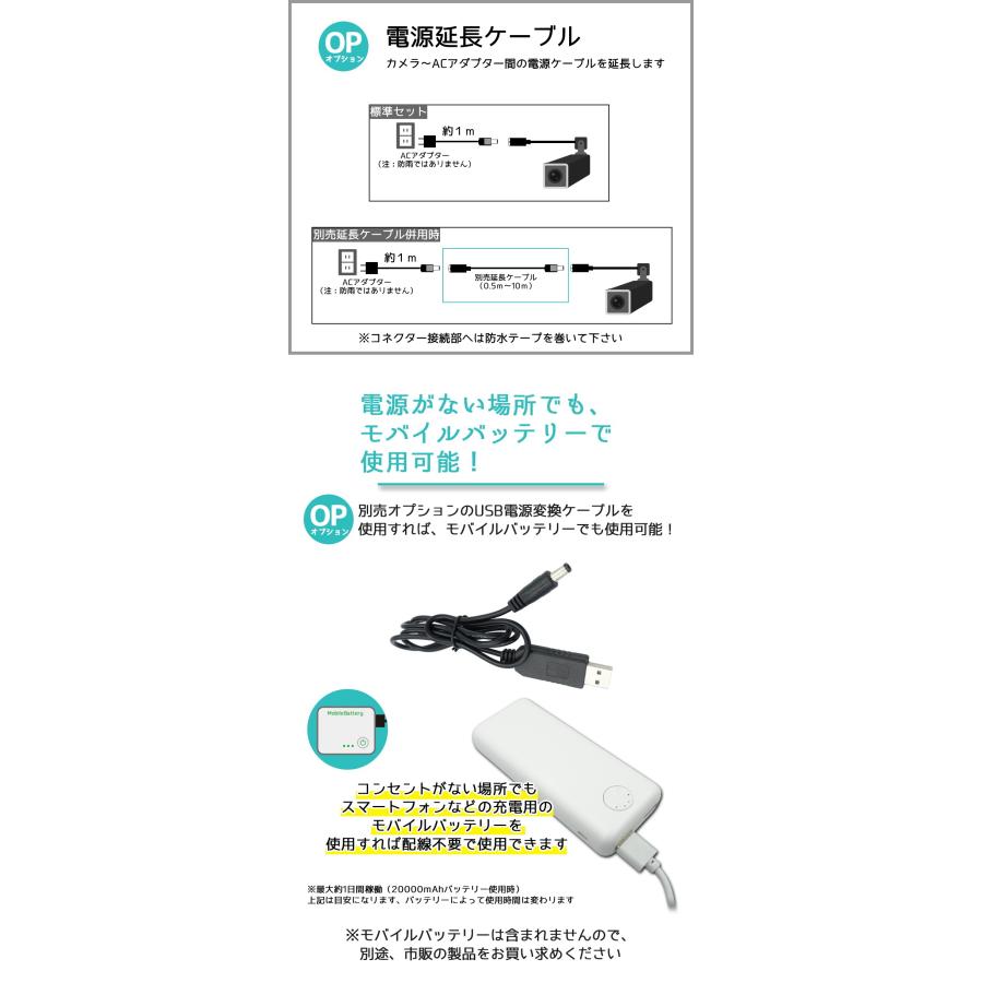 AIセンサーライト機能付 WiFi防犯カメラ 白色+赤外線LED搭載 屋外対応 ワイヤレス SDカード録画 防水 500万画素 監視カメラ スマホで簡単アクセス KC-12615