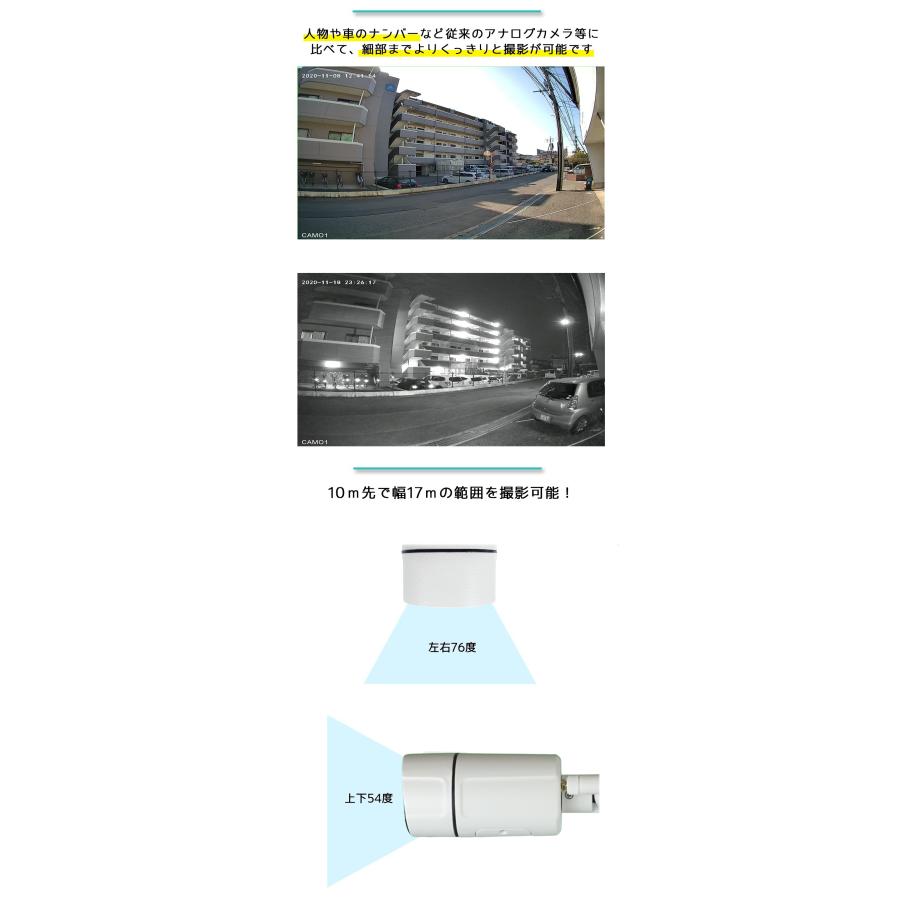 AIセンサーライト機能付 WiFi防犯カメラ 白色+赤外線LED搭載 屋外対応 ワイヤレス SDカード録画 防水 500万画素 監視カメラ スマホで簡単アクセス KC-12615