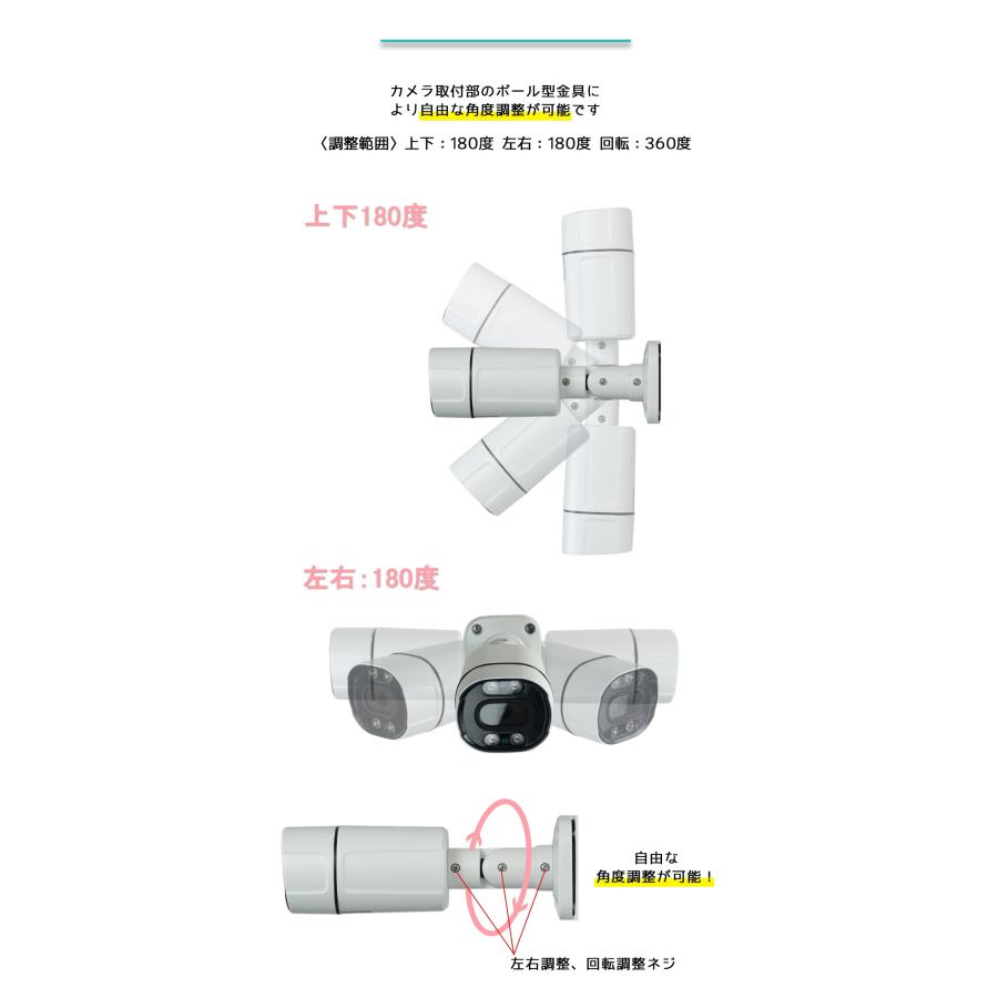 AIセンサーライト機能付 WiFi防犯カメラ 白色+赤外線LED搭載 屋外対応 ワイヤレス SDカード録画 防水 500万画素 監視カメラ スマホで簡単アクセス KC-12615