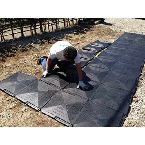 オートマット40枚 駐車場 ぬかるみ・雑草対策！ 多目的簡易補強 オートマット automat 簡易舗装 オートマットのプレステージ 日本製 itsugiendo