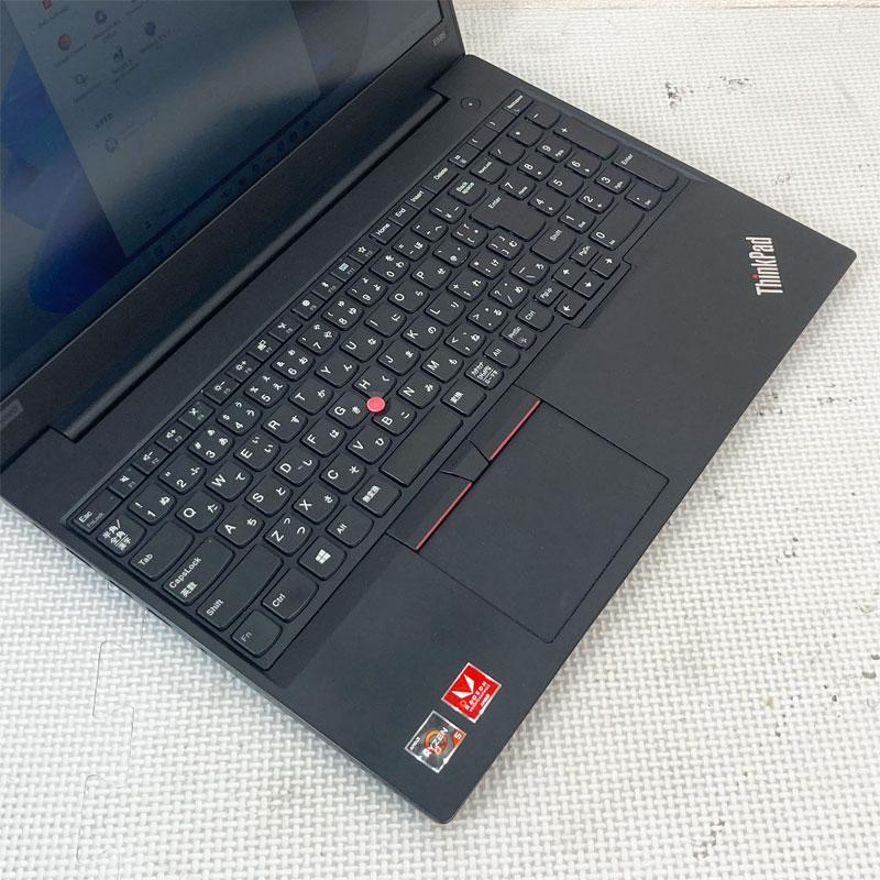Windows11 Ryzen5第2世代搭載 フルHD液晶 ★ Lenovo ThinkPad E595 Ryzen 5-3500U(2.1G/4C/8T) メモリ16GB SSD256GB(高速M.2) Windows11 Ryzen5第2世代搭載 フルHD液晶 ☆ Lenovo ThinkPad E595