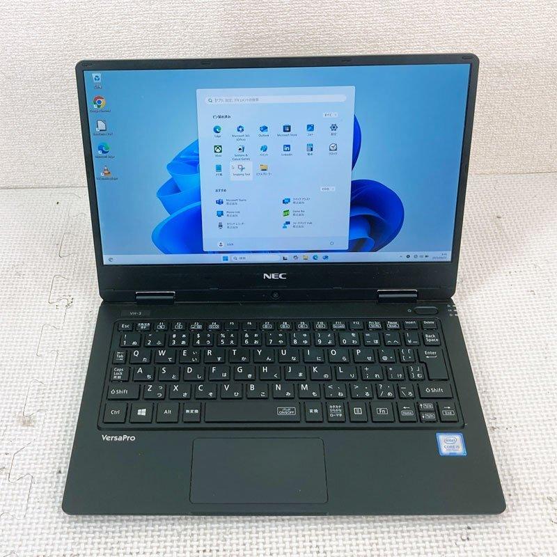 現品限り！ Windows11 12.5型フルHD液晶 第7世代CPU搭載 モバイルPC ★ NEC VersaPro VJT12H-3 Core i5-7Y54(1.2G/2コア) メモリ8GB SSD256GB 現品限り！ Windows11 12.5型フルHD液晶 第7世代CPU搭載 モバイルPC