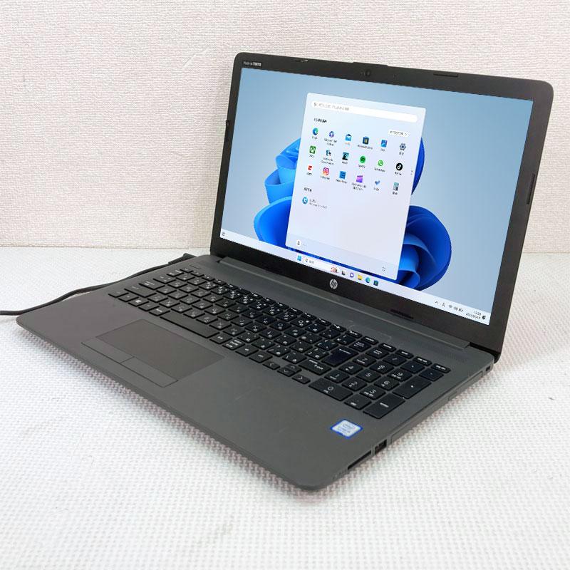 Windows11 第8世代Corei5搭載 新品バッテリー ★ HP 250 G7 Notebook PC Core i5-8265U(1.6G/4C) メモリ8GB SSD256GB DVD-RW 日本HP Windows11 第8世代CPU搭載 新品バッテリー ☆ HP 250 G7