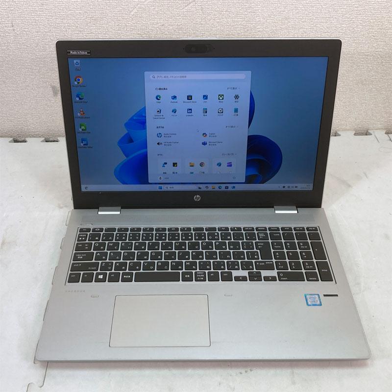 日本HP Windows11 25H2 第8世代CPU搭載 高速M.2使用 ☆ HP ProBook 650 