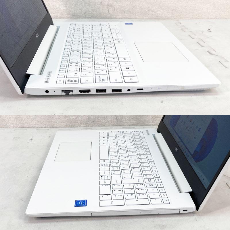 Windows11 第8世代CPU搭載 高速M.2使用 ★ NEC Lavie NS200/R Celeron 4205U(1.8G/2C/2T) メモリ8GB SSD256GB(M.2) DVD LaVie Note Standard Windows11 第9世代CPU搭載 ホワイト ☆ NEC Lavie