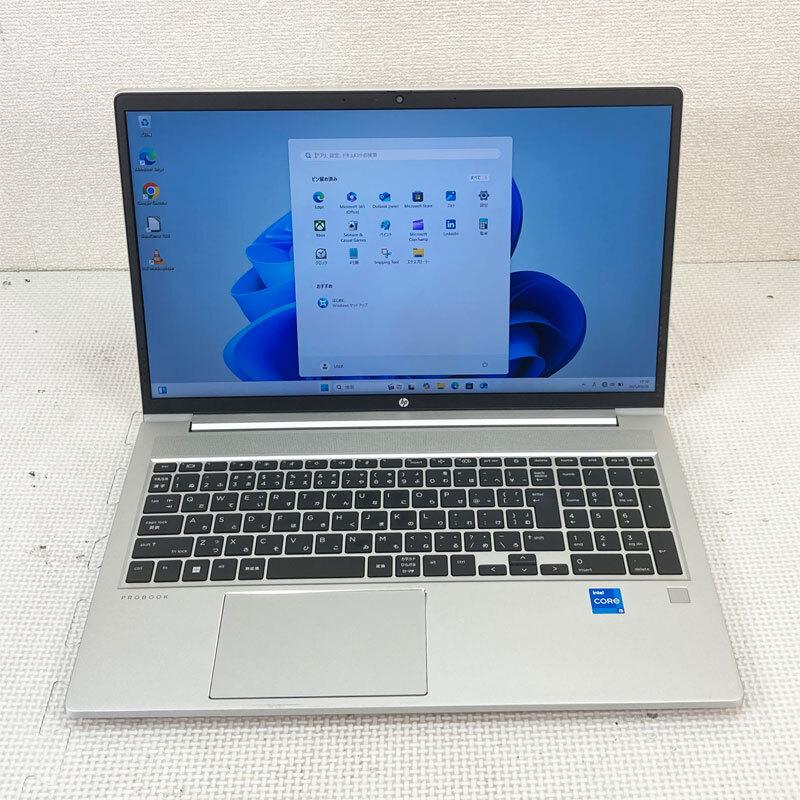 Windows11 第11世代CPU搭載 フルHD液晶 高速SSD使用 ★ HP ProBook 450 G8 Cor e i5-1145G7(2.6G/4C/8T) メモリ32GB SSD256GB ProBook 450 Windows11 第11世代CPU搭載 フルHD液晶 高速SSD使用 ☆ HP