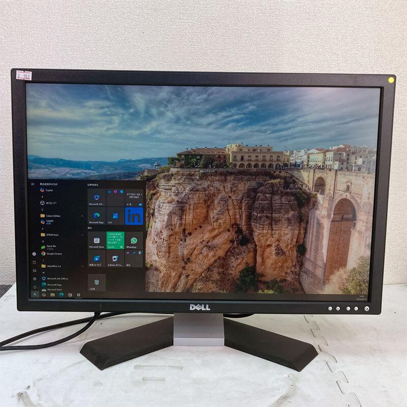 DELL（デル） 中古モニター 24型ワイド 動作確認済 2008年製 ☆ DELL